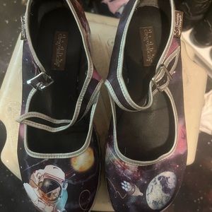 Chocolaticas Hot Chocolate platform Mary Janes astronaut size 10 40